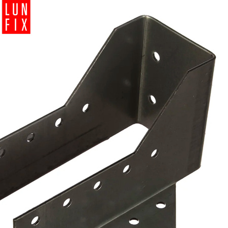 Wieszak belki czarny 45x97x75x2 wspornik łącznik 1szt.