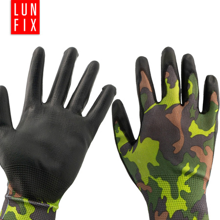 Rękawice robocze ogrodnicze 10 XL 12szt.