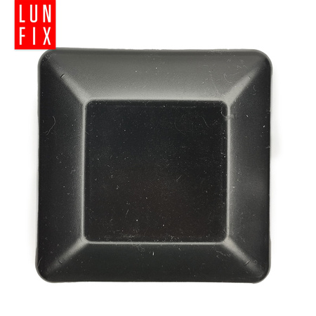 Nasadka na słupek 60x60 mm czarna daszek 1szt.