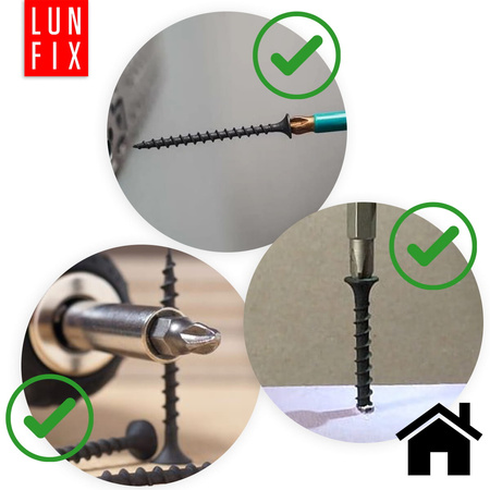 Wkręty do płyt gipsowych g-k 3,5x64 do drewna KSGD 500szt.