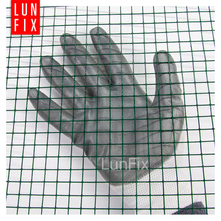 Siatka rabatowa 13x13 metalowa powlekana gr. 1,2mm zielona  h1m 25m