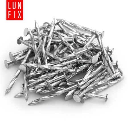 Gwoździe skręcane 3x80 mm 3 cale ocynkowane 1kg