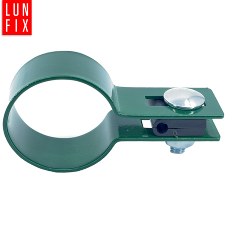 Obejma końcowa początkowa fi48 mm zielona komplet