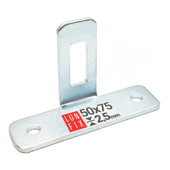 Łącznik typu "T" do mocowania paneli ogrodzeniowych ocynkowany 1szt.