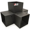 Łącznik belki kwadratowy X 120x120mm wspornik do kantówek 4 końce