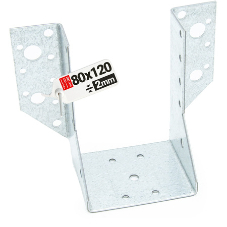 Wieszak belki 80x120 mm wspornik łącznik WB80