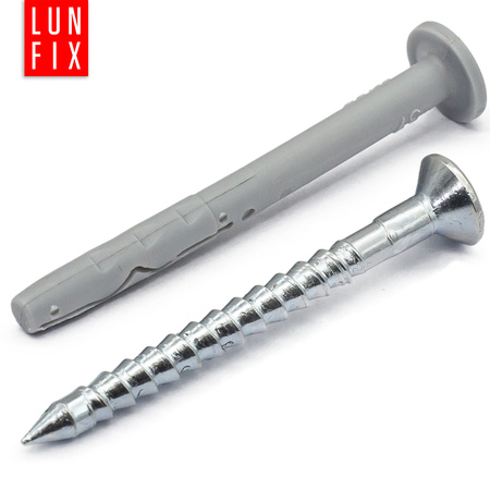 Kołki kołnierzowe szybkiego montażu 6x40 (200 szt.)