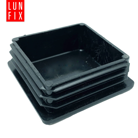 Zaślepka kwadratowa 40x40 nasadka do profili czarna 1szt.