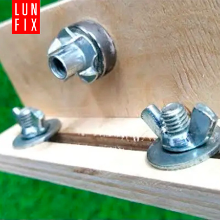 Nakrętka motylkowa M12 DIN315 ocynkowana 10szt.