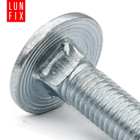 Śruby zamkowe M5x70mm ocynkowane łeb grzybkowy 1kg