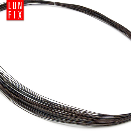 Drut wiązałkowy czarny żarzony (miękki) 1.2mm 5kg