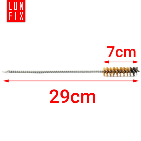 Szczotka metalowa wycior do czyszczenia otworów fi 12-16