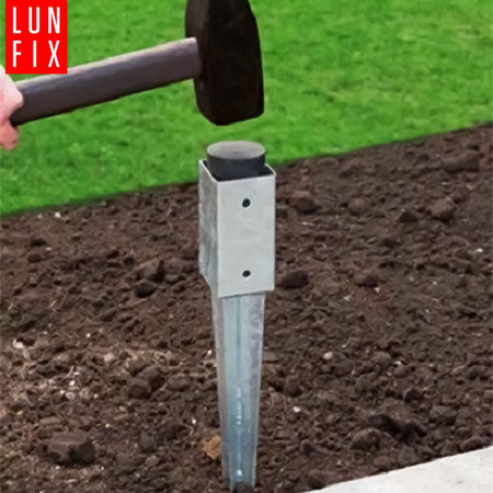 Wbijak do podstawy słupa 180x89 mm 1szt.