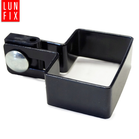 Obejma końcowa początkowa 40x60 mm grafit komplet