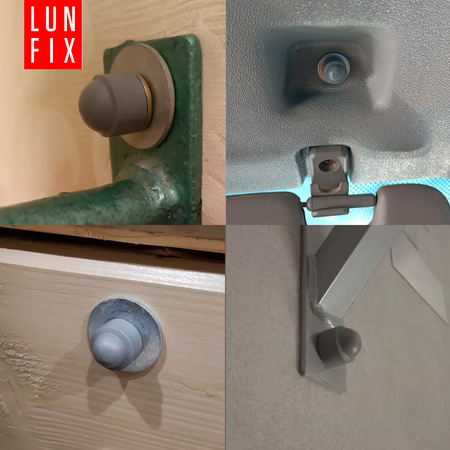 Zaślepka na śruby M20/30 maskownica kołpak szara 100szt