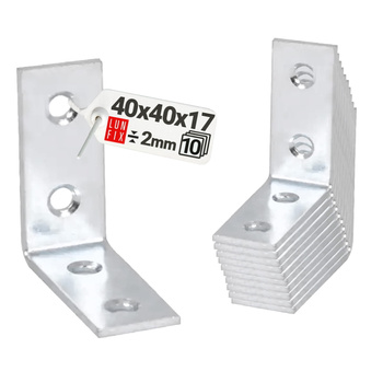 Kątownik wąski 40x40x17x2,0 KW3 10szt.