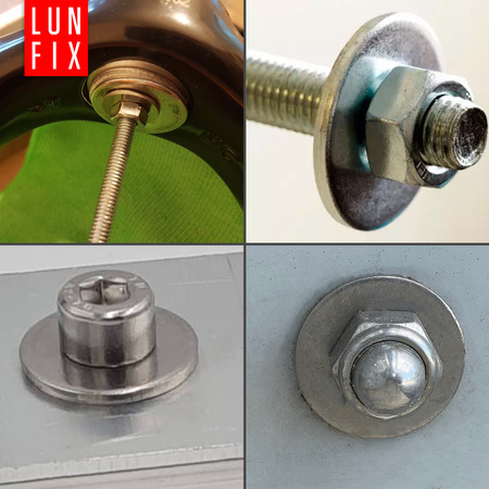 Podkładka okrągła M12 powiększona DIN9021 1kg