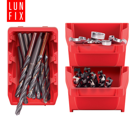 Kuweta warsztatowa czerwona 295x198x133 mm