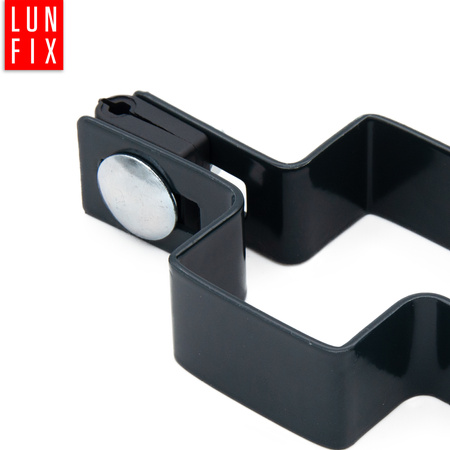 Obejma pośrednia 40x60 mm łącząca grafit komplet