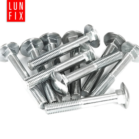 Śruby zamkowe M5x40mm ocynkowane łeb grzybkowy 1kg