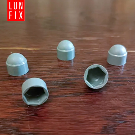 Zaślepka na śruby M14/22 maskownica kołpak szara 10szt.