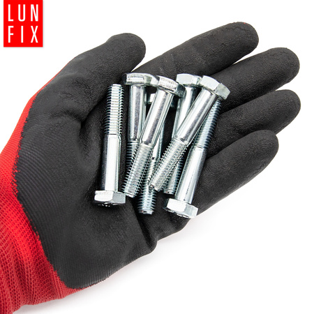 Śruba sześciokątna M16x95 ocynk DIN 931 klasa 8.8 półgwint 1kg