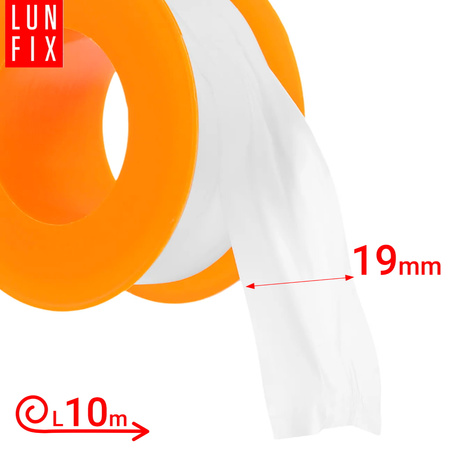 Taśma uszczelniające do gwintów 19mm 10m 1szt.