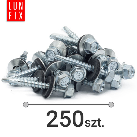 Wkręty farmerskie 4,8x55 samowiercące farmery ocynkowane WFD 250szt.