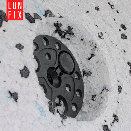 Talerzyk dociskowy styropianu wełny 50mm szary 100szt.