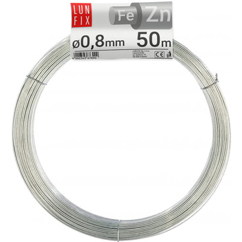 Drut wiązałkowy ocynkowany (miękki) 0,8 mm 50m