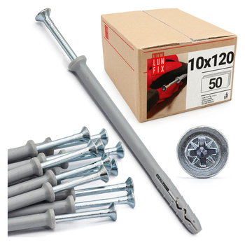 Kołki stożkowe szybkiego montażu 10x120 (50 szt.)