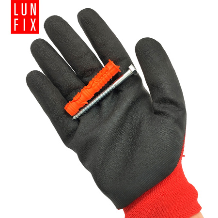 Kołki rozporowe 10x50 mm z wkrętem z łbem sześciokątnym 6x80 mm 50szt.