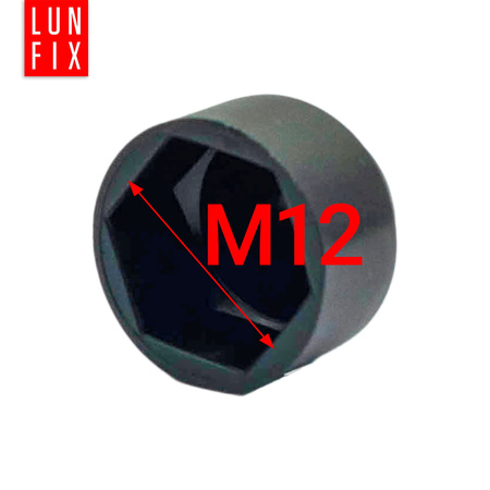 Zaślepka na śruby M12/19 maskownica kołpak czarna 500szt