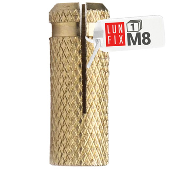 Tuleja kotwa rozporowa wbijana mosiężna M8 1szt.