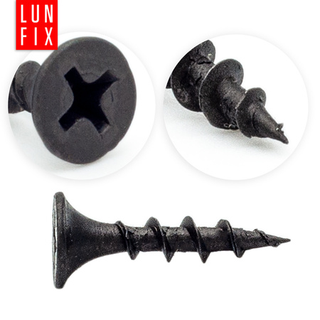 Wkręty do płyt gipsowych g-k 3,5x25 do drewna KGD 1kg