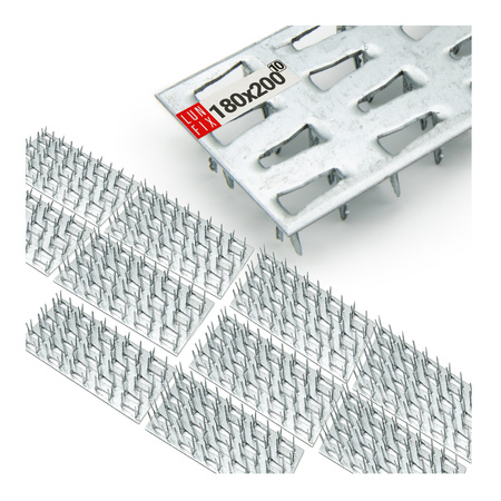 Płytka kolczasta 180x200 10szt.