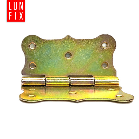 Zawias budowlany 80x80x1,5 mm ozdobny ocynkowany ZBB1 1szt.