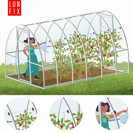 Zestaw do podwiązywania roślin 6m do szklarni LUN FIX