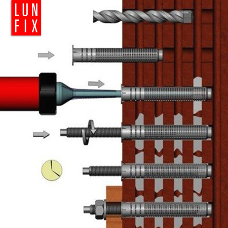 Tuleja siatkowa 16x85mm M8-10 do kotw chemicznych