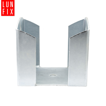 Podstawa słupa przykręcana 101x150x2,5 kotwa