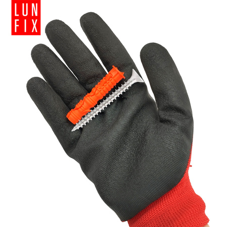 Kołki rozporowe 8x40 mm z wkrętem z łbem stożkowym 4x40 mm 100szt.