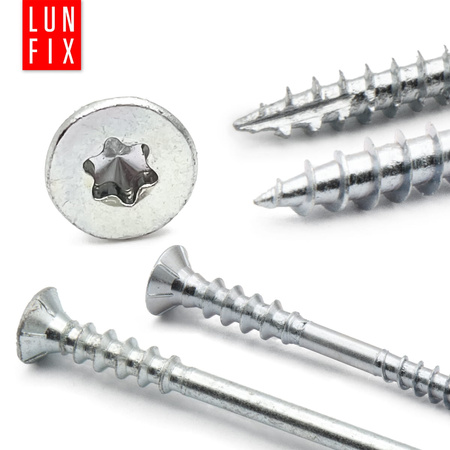 Wkręty dystansowe regulacyjne 6x160mm do łat 100szt.