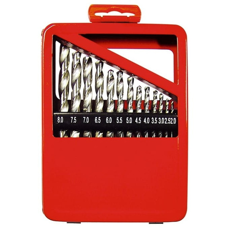 Wiertło metal zestaw 19szt. 1do10 cylin MTx 723889