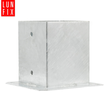 Podstawa słupa przykręcana "stopa" 90x90 mm kotwa