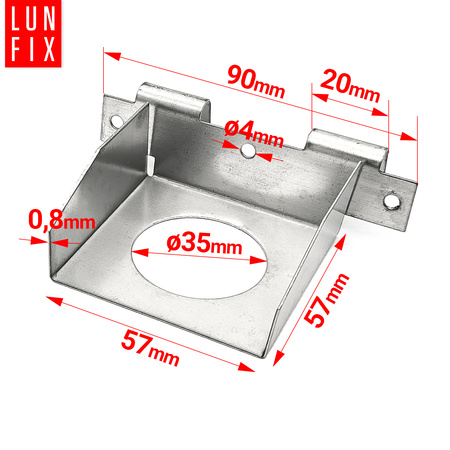 Łącznik poprzeczny jednostronny do profil CD60 1szt