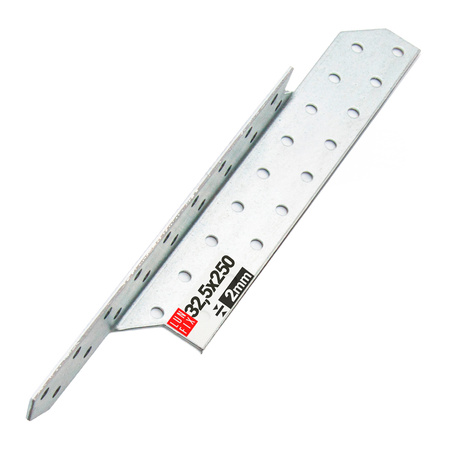 Łącznik krokwiowy LK5 ciesielski 250x32,5 mm LEWY 1szt.