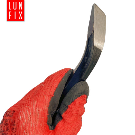 Łom zagięty wzmocniony 900x29x15 mm