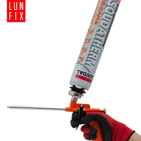 Klej pianoklej pistoletowy do styropianu poliuretanowy fasada XPS EPS