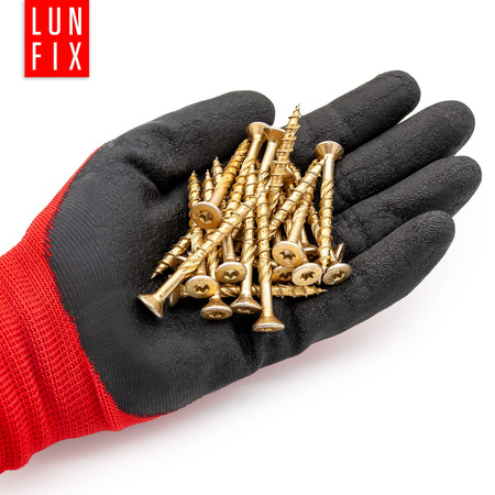 Wkręty ciesielskie stożkowe 6x140 do drewna KMWHT 100szt.