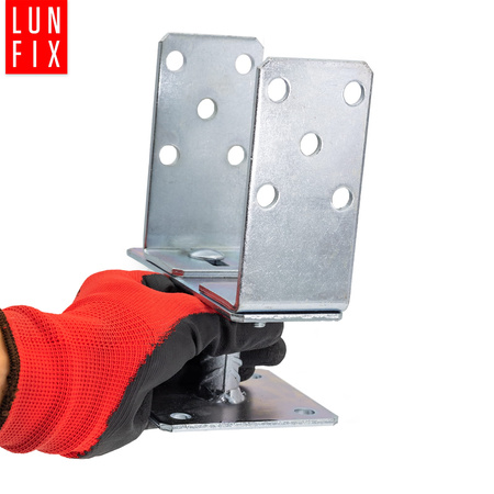 Podstawa słupa regulowana 60-200mm z podstawką